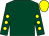 Dark green, yellow spots on sleeves, yellow cap (J4J Partnership)