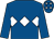 Royal blue, white triple diamond and stars on cap (Stephen M Curran/ms Kiva O'brien)