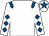 White, royal blue epaulets, diamonds on sleeves, white cap, royal blue star (Lady Bolton)