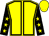 Yellow, black seams, black sleeves, yellow stars and cap (M H O G)