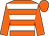 Orange, white hoops, orange sleeves and cap (Eales, Brown And Lloyd)