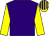 Purple, yellow sleeves, striped cap (Patrick F Kehoe)
