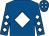 Royal blue, white diamond, white diamonds on sleeves & cap (Hurl 'N' Ball Syndicate)