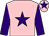 Pink, purple star & sleeves, purple star on cap (Talk's Cheap Partnership)