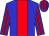 Blue, red stripe, blue, red striped sleeves, blue, red striped cap (Saeed bel Obaida)