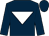 Dark blue, white inverted triangle (Mrs Susie Hartley)