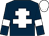Dark blue, white cross of lorraine, armlets and cap (Mr Don Churston & Mr Ray Greatorex)