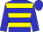 Blue and Yellow hoops, Blue sleeves and cap (P Gypteau)