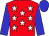 Red, White stars, Blue sleeves and cap (Arnaud Morin)