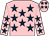 Pink, dark blue stars (Rich Poor Syndicate)