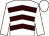 White, Brown chevrons, White sleeves and cap (M Carrere-Laas)