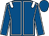 Royal blue, white seams and epaulets, royal blue cap (P Dequeker)