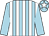 Light blue and white stripes, light blue sleeves, light blue cap, white star (Dean, Willetts And Vernon)