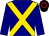 Navy blue, gold cross belts, black cap, red hoop (The Commodores)