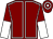 Maroon, white seams, halved sleeves, maroon and white hooped cap (Mr H Balasuriya)