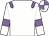 White, mauve epaulets and armlets, quartered cap (Go Go Go Partnership)