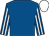 Royal blue, white striped sleeves, white cap (Mr Jaber Abdullah)