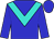 Blue, turquoise circled turquoise 'lcr', turquoise chevron (Lynch, Robyn And Casey, Shannon E)