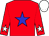 Red, blue star, white star on sleeves, white cap (Magic Stable, Llc)