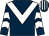 Dark blue, white chevron, chevrons on sleeves, striped cap (Apiafi And Black)