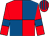 Red and royal blue (quartered), red sleeves, royal blue armlets, striped cap (Richard Iii Partnership)
