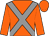 Orange, grey cross belts (Mrs H R Cross And Mrs S A Keys)