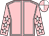 Pink, white seams, pink sleeves, white stars, quartered cap (Mr Brian Davies)