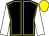 Black, yellow seams, white sleeves, yellow cap (Bloodstock Agency Limited)