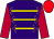 Purple, Gold braid, Scarlet sleeves, red cap (The Queen)