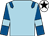 Light blue, royal blue epaulets, royal blue sleeves, light blue armlets, white cap, black star (Damien Brennan)