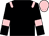 Black, pink epaulets, armlets and cap (Howard Coltherd Flannigan Newitt)