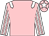 Pink, white epaulettes, white & pink striped sleeves, pink cap, white star (M G White Limited)