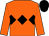 Orange, black triple diamond, black cap (Here For A Good Time Syndicate)