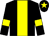 Black, yellow stripe, armlets and star on cap (The Fourth Pillar Partnership)