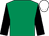 Emerald green, black slvs, white cap (O B P Carroll & Ralph Kelly & Thomas Cox)
