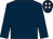 Dark blue, dark blue cap, pink spots (Ben Haslam Racing Syndicate)