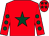 Red, dark green star, red sleeves, dark green spots, red cap, dark green stars (Taco Partners)