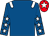Royal blue, white epaulettes & stars on sleeves, red cap, white star (David O'Sullivan)
