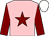 Pink, maroon star & sleeves, white cap (DOCK Partnership)