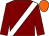 Maroon, white sash, orange cap (Michael Ennis)