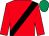 Red, black sash, emerald green cap (Nunstainton Racing Club & Partner)