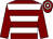 Maroon & white hoops, maroon sleeves, hooped cap (Thomas G Kelly)