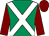 Emerald green, white cross belts, maroon sleeves and cap (Mrs S Gray, Mr Ian Gray & Sara Moore)