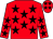 Red, black stars (N J McMullan And S H Bryant)