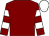 Maroon, White Hooped Sleeves, white cap (Mr John Wade)