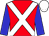 Red, white cross belts, blue sleeves, white cap (Mr & Mrs Edmund Tam Wing Fan)