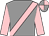 Grey, pink sash & sleeves, pink & grey quartered cap (Patrick Casey)