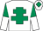 WHITE, EMERALD GREEN Cross of Lorraine, EMERALD GREEN and WHITE halved sleeves, WHITE cap, EMERALD GREEN diamond (Midtech, McKenna, Macable)
