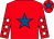 Red, royal blue star, red sleeves, white stars, red cap, royal blue star (Mr A Searle)