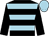 Black, light blue hoops, black sleeves, light blue cap (Taylor Anderson Racing)